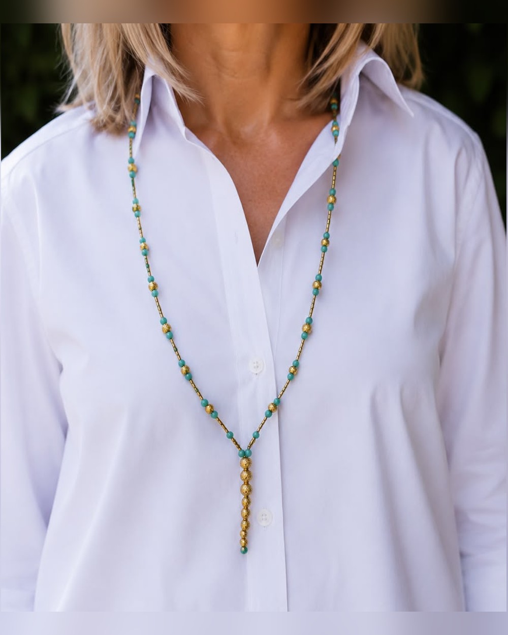 Collier "Lagon Doré" — Sha AZ Marrakech