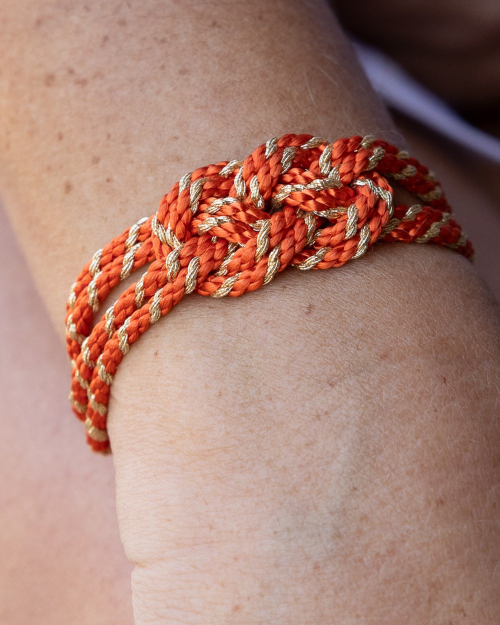 Bracelet "Nœud d'Infini" — Passementerie — Sha AZ Marrakech