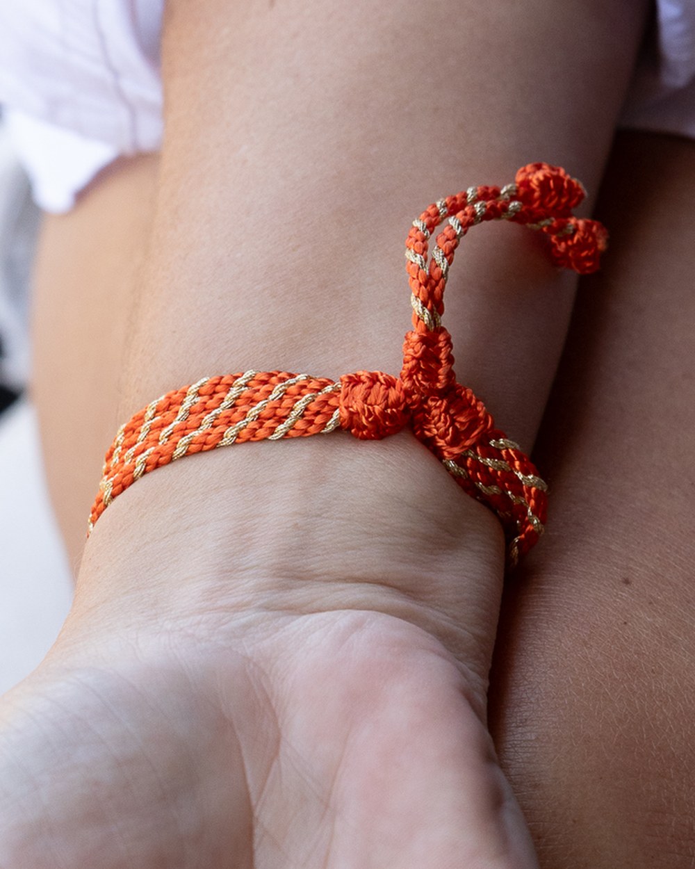 Bracelet "Nœud d'Infini" — Passementerie — Sha AZ Marrakech
