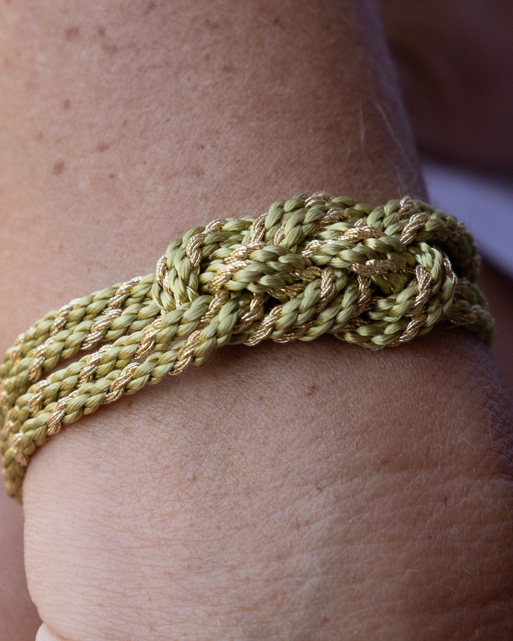 Bracelet "Nœud d'Infini" — Passementerie — Sha AZ Marrakech